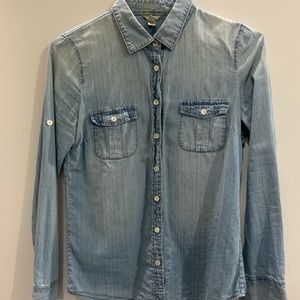 JCrew chambray button down
